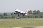 Eine Maschine von British Airways beim Start (4)